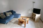 1 Zimmer Wohnung, Küche, Bad, Flur, möbliert, alles inkl. zimmer