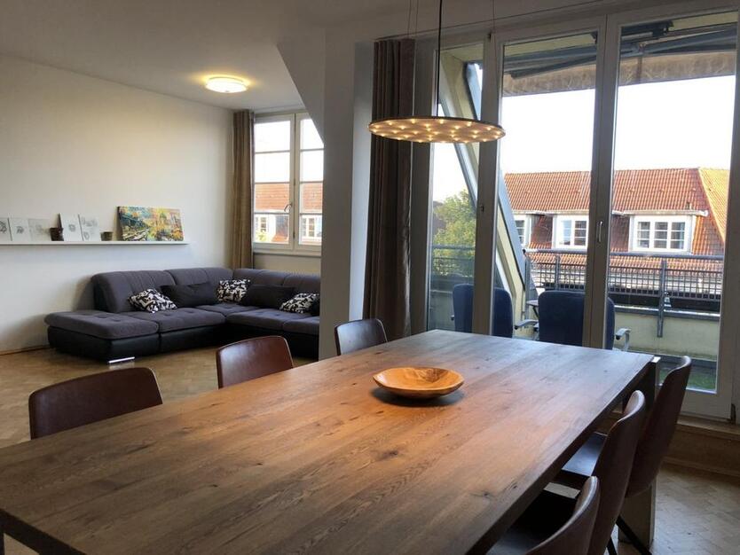 Premium City Apartment 70m² Dachgeschoss zimmer
