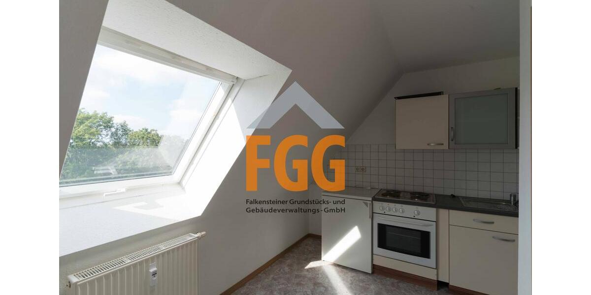 Dachgeschoßwohnung Falkenstein/Vogtland Vogtland - 2 Zimmer, 51 m&sup2;, 280&euro; | Angebot:25810325