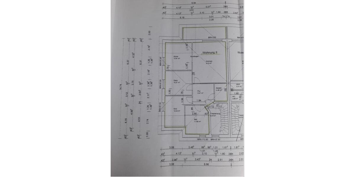 Etagenwohnung Wolfsburg Ehmen - 3 Zimmer, 97 m&sup2;, 873&euro; | Angebot:26634966