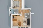 Etagenwohnung Lingen (Ems) Damaschke - 2 Zimmer, 73 m&sup2;, 880&euro; | Angebot:23144370