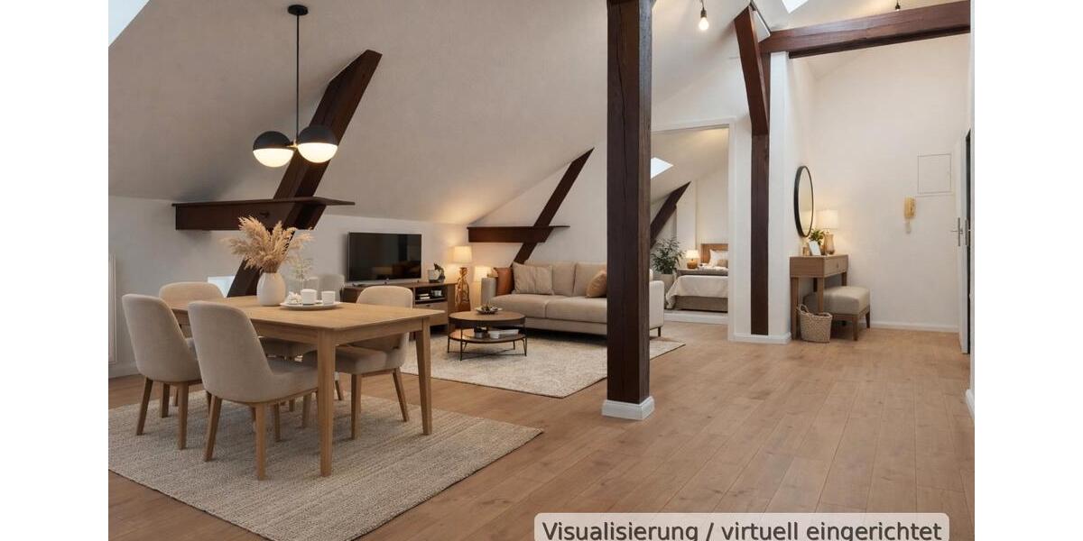 Dachgeschoßwohnung Joachimsthal - 2 Zimmer, 50 m&sup2;, 529&euro; | Angebot:25973990