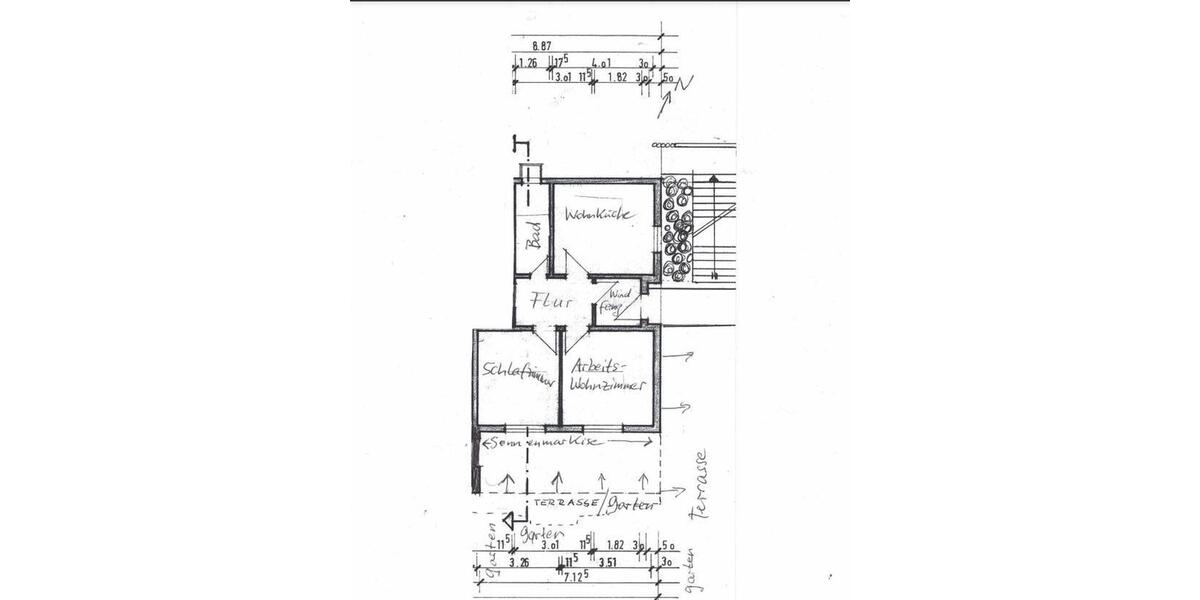 Wohnen auf Zeit Ulm Söflingen - 2.5 Zimmer, 50 m&sup2;, 740&euro; | Angebot:24734622