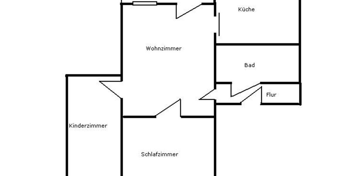 Etagenwohnung Oelsnitz (Vogtland) - 3 Zimmer, 57 m&sup2;, 341&euro; | Angebot:24680363