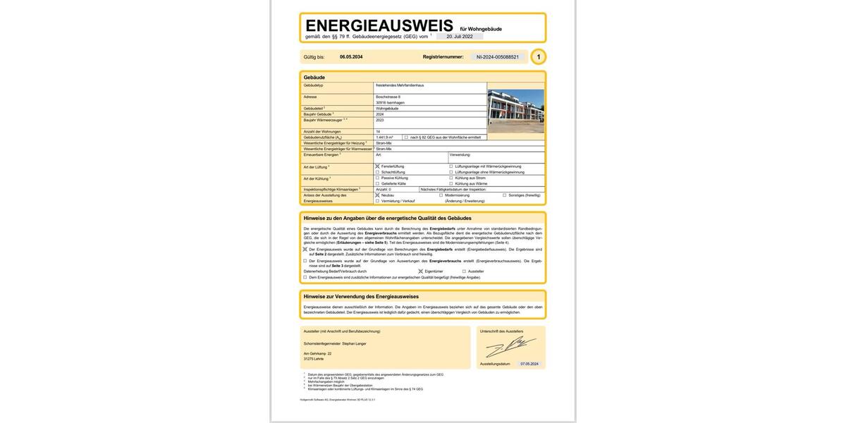 Etagenwohnung Isernhagen - 3 Zimmer, 85 m&sup2;, 1.246&euro; | Angebot:26603895