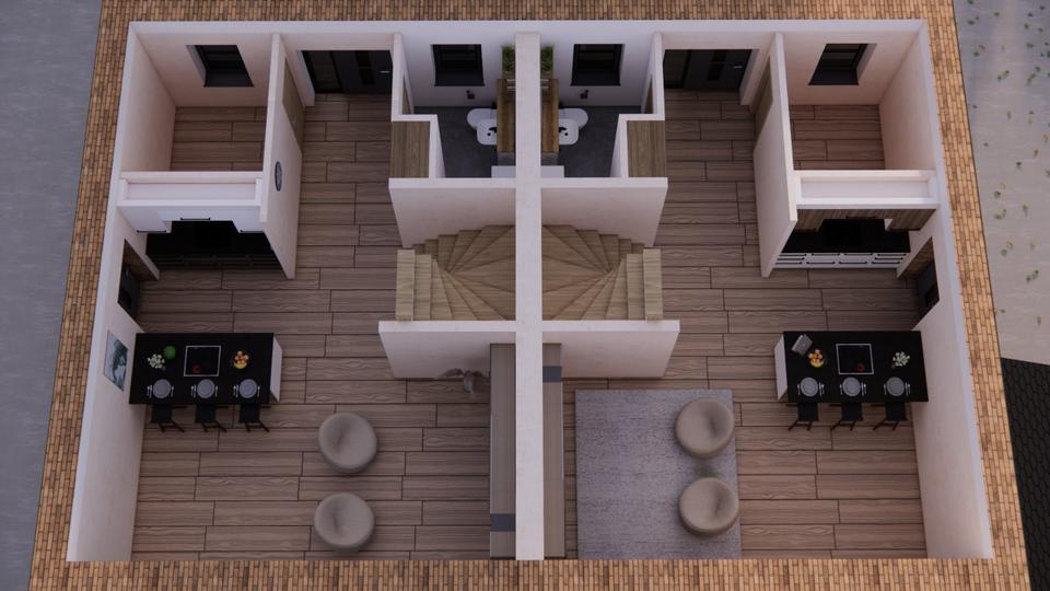 Doppelhaushälfte Büdelsdorf - 5 Zimmer, 120 m&sup2;, 1.590&euro; | Angebot:24572108