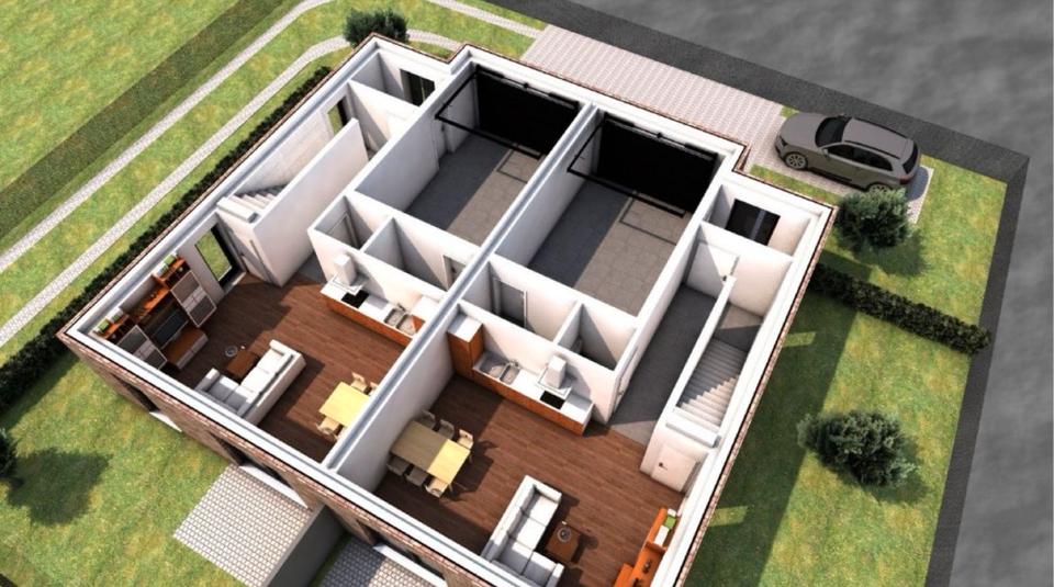 Doppelhaushälfte Bassum - 5 Zimmer, 109 m&sup2;, 1.425&euro; | Angebot:23634712