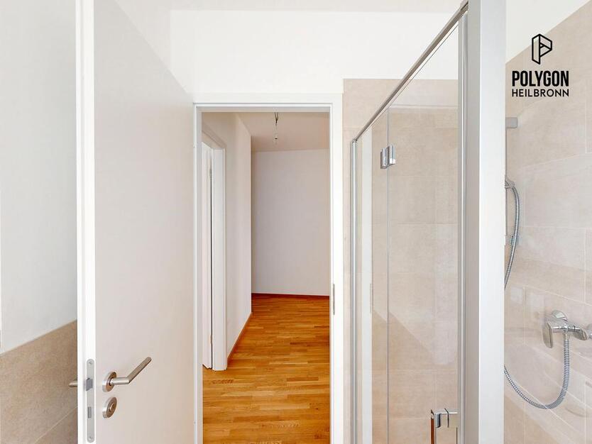 Helle 3-Zimmer-Wohnung zum Erstbezug mit EBK!