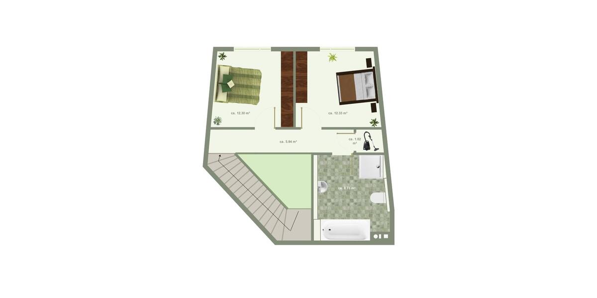 Wohnen auf Zeit Wackersdorf - 3 Zimmer, 95 m&sup2;, 98&euro; | Angebot:24152548