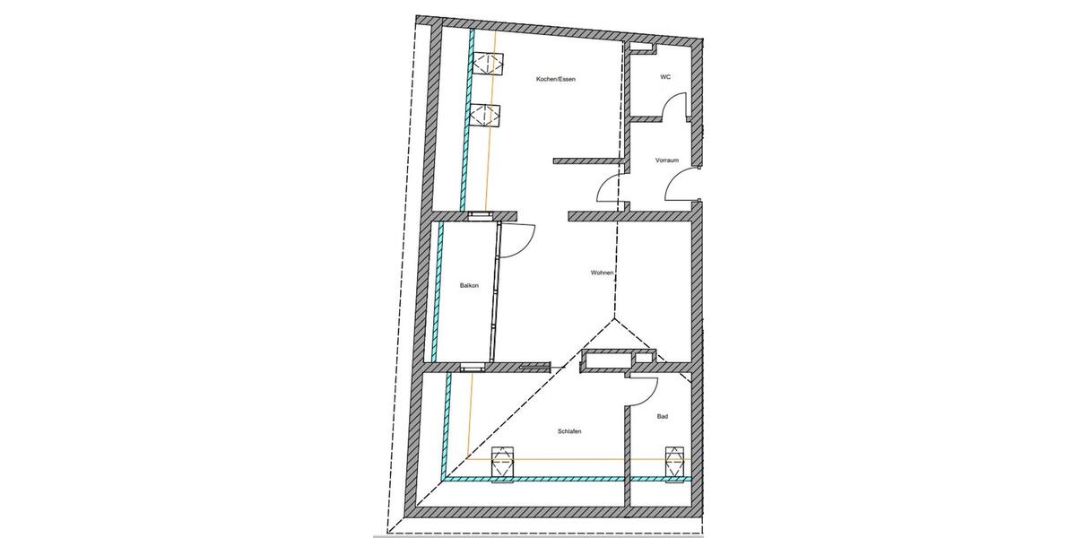 Etagenwohnung Buckenhof - 2 Zimmer, 69 m&sup2;, 1.190&euro; | Angebot:26431191
