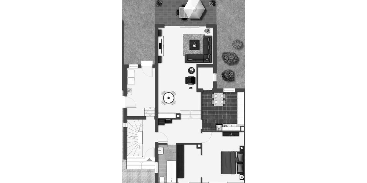 Erdgeschoßwohnung Beckum - 2.5 Zimmer, 92 m&sup2;, 830&euro; | Angebot:24766569