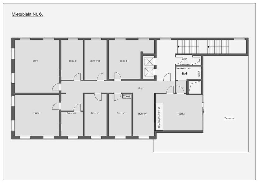Attraktive Gewerbefläche für Praxen, Kanzlei und Dienstleistungen in dem beliebten Stadtteilzentrum von Wülfrath... 5 zimmer