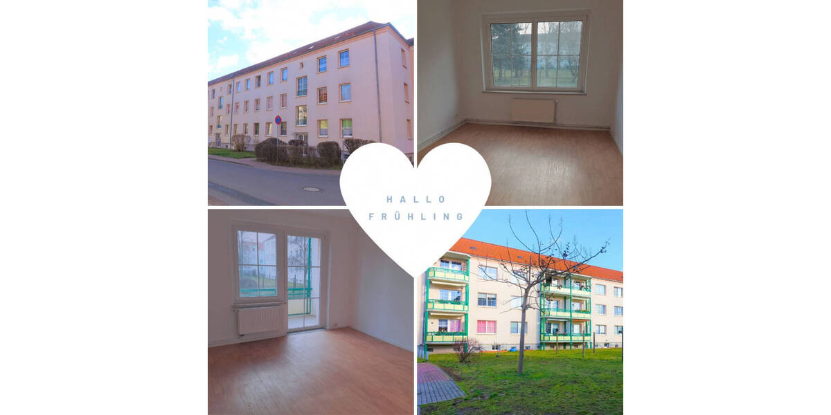 Etagenwohnung Braunsbedra - 3 Zimmer, 59 m&sup2;, 429&euro; | Angebot:26042926