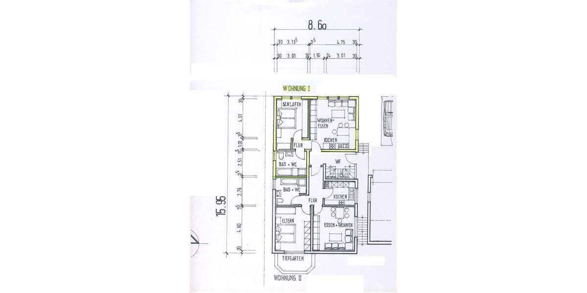 Etagenwohnung Heilbronn.Klingenberg Horkheim - 2 Zimmer, 47 m&sup2;, 560&euro; | Angebot:27016314
