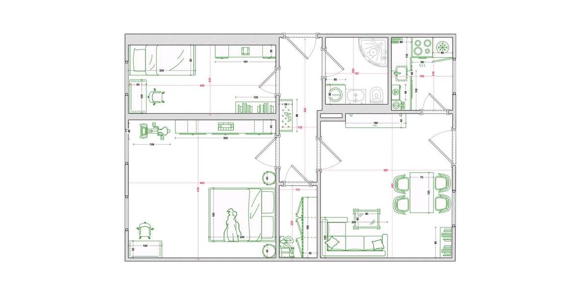 Etagenwohnung Magdeburg Leipziger Straße - 3 Zimmer, 65 m&sup2;, 468&euro; | Angebot:26279630