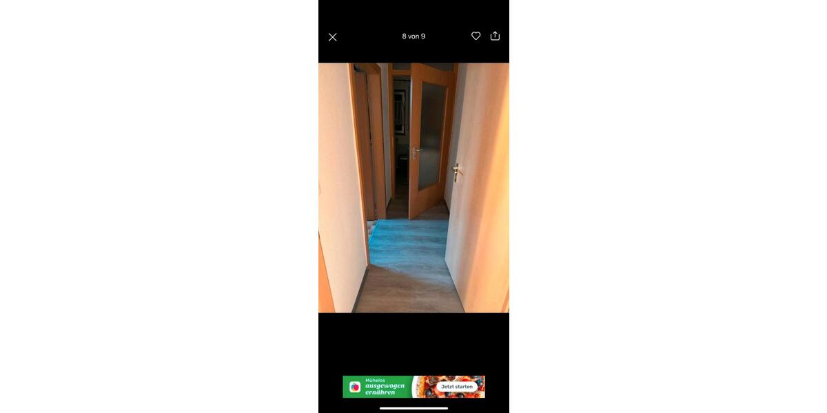 Etagenwohnung Tübingen Lustnau - 1 Zimmer, 30 m&sup2;, 750&euro; | Angebot:25165006