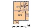 Etagenwohnung Bautzen Südvorstadt - 2 Zimmer, 47 m&sup2;, 290&euro; | Angebot:26816837