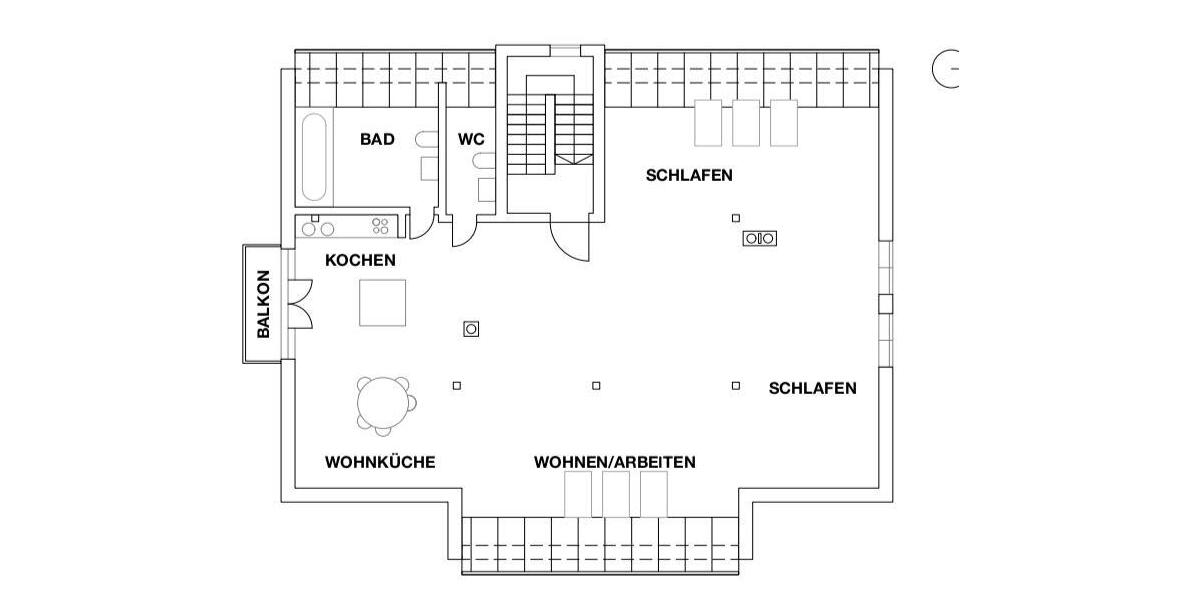 Etagenwohnung München Sendling-Westpark - 4 Zimmer, 125 m&sup2;, 2.400&euro; | Angebot:24661919