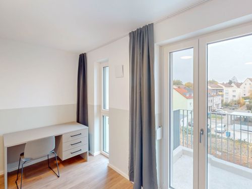 Etagenwohnung Nürnberg Hasenbuck - 1 Zimmer, 23 m&sup2;, 480&euro; | Angebot:25960444