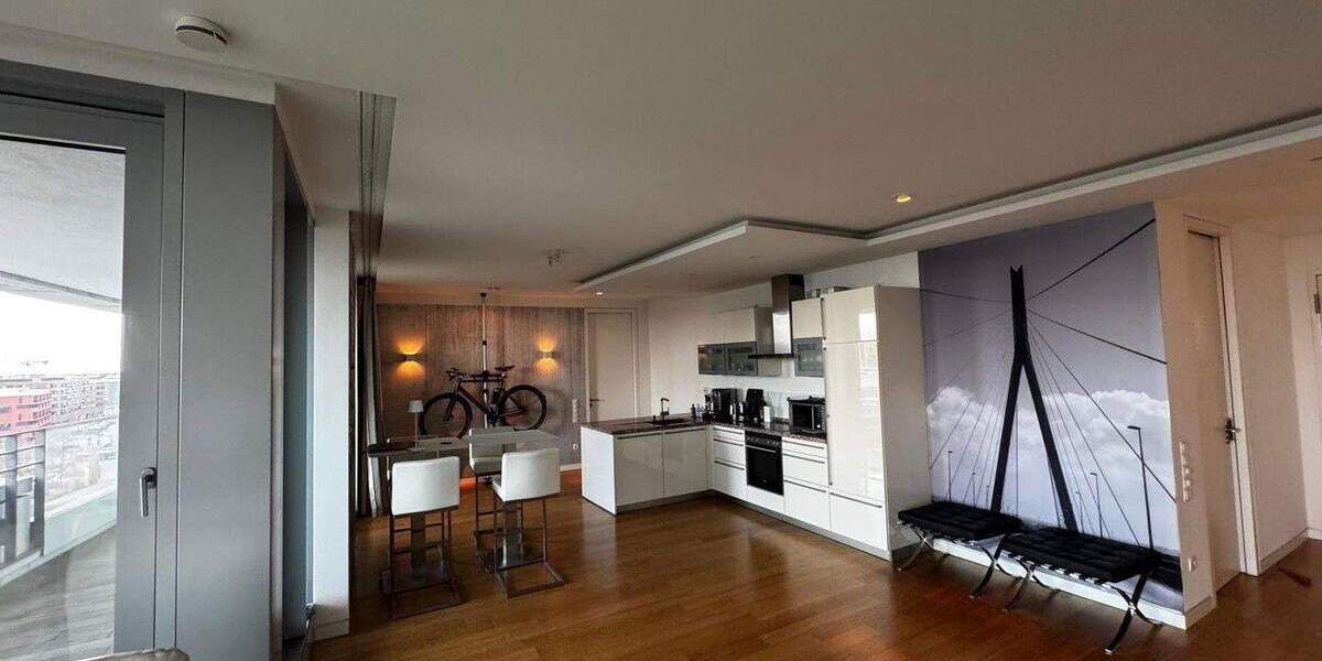 Etagenwohnung Hamburg HafenCity - 2 Zimmer, 133 m&sup2;, 2.500&euro; | Angebot:25693978