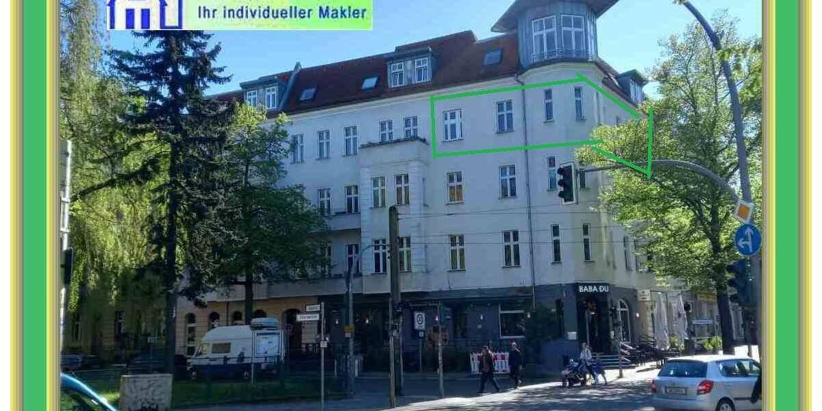 Etagenwohnung Berlin Pankow - 2 Zimmer, 91 m&sup2;, 1.410&euro; | Angebot:26714524