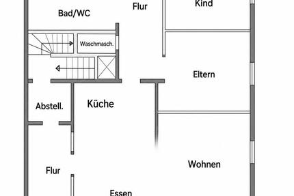 Wohnung Georgsmarienhütte - 3 Zimmer, 97 m&sup2;, 870&euro; | Angebot:26705856