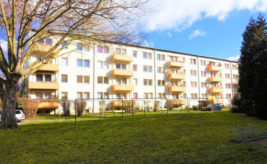 3-RaumWohnung im Erdgeschoss mit Balkon