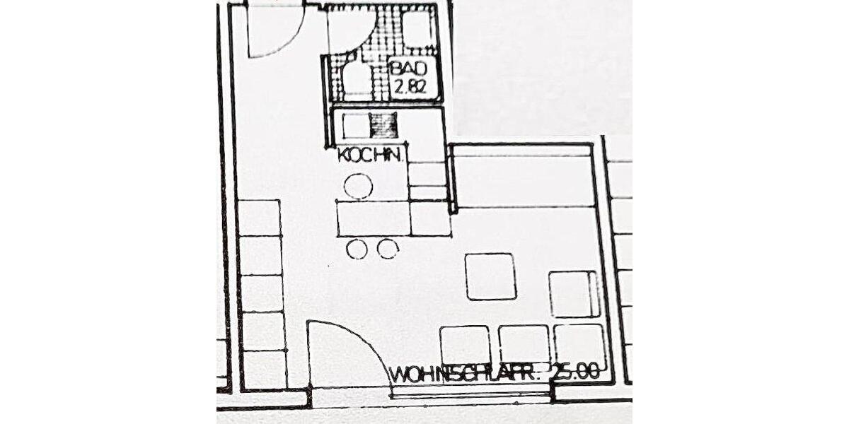 Etagenwohnung Olching - 1 Zimmer, 32 m&sup2;, 815&euro; | Angebot:26494713
