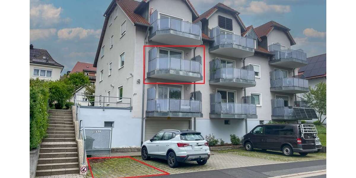 Etagenwohnung Sulzbach-Rosenberg Rosenberg - 3 Zimmer, 86 m&sup2;, 900&euro; | Angebot:26636923