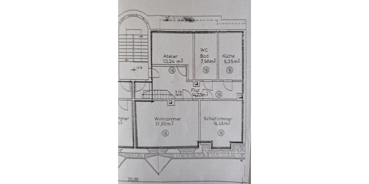Dachgeschoßwohnung Rochlitz - 3 Zimmer, 86 m&sup2;, 650&euro; | Angebot:25479191