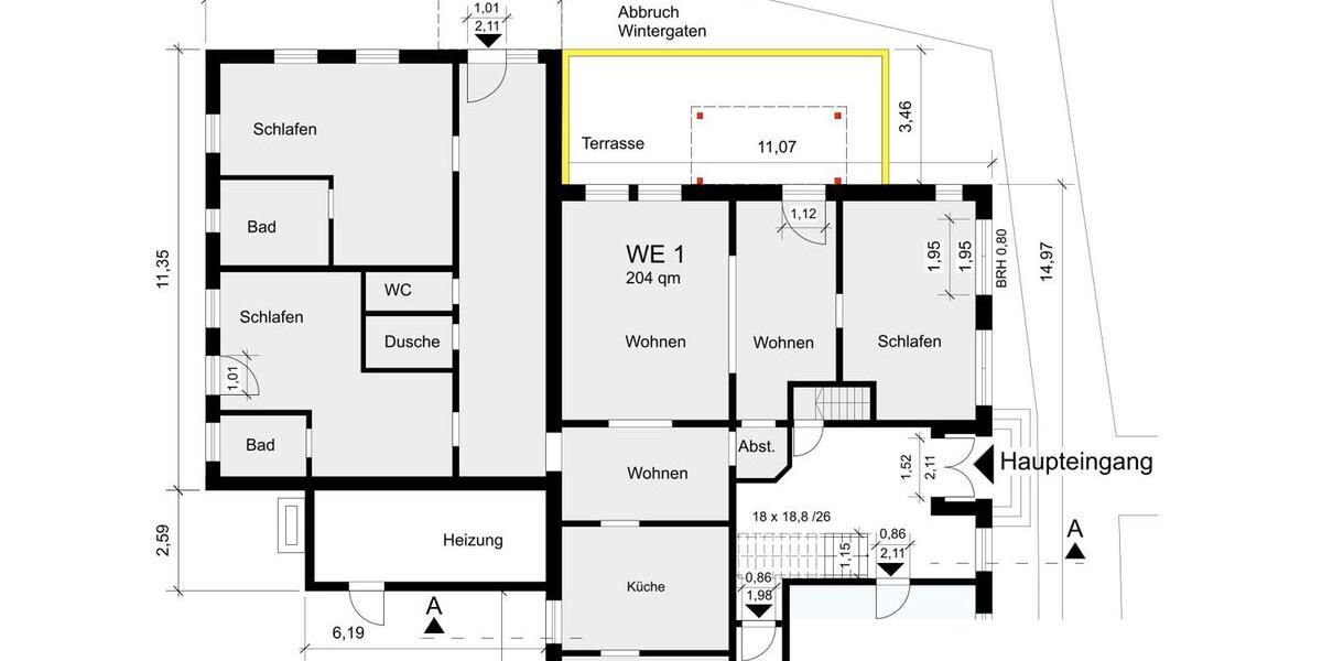 Erdgeschoßwohnung Rabenkirchen-Faulück Faulück - 4 Zimmer, 185 m&sup2;, 990&euro; | Angebot:23396471