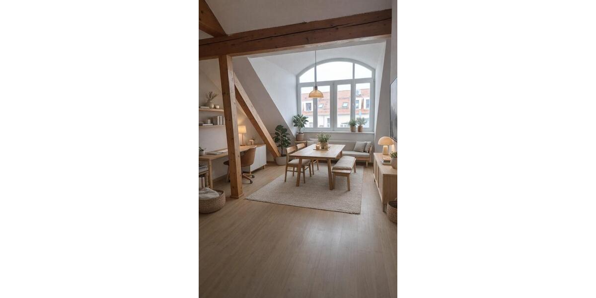 Dachgeschoßwohnung Erfurt Johannesvorstadt - 3 Zimmer, 80 m&sup2;, 800&euro; | Angebot:24673521