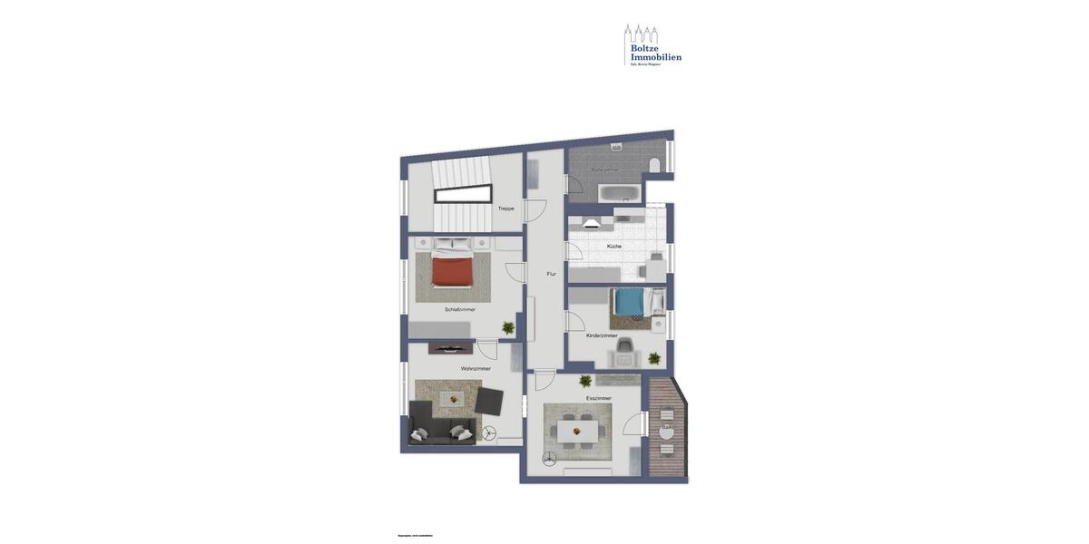 Etagenwohnung Naumburg (Saale) - 4 Zimmer, 82 m&sup2;, 533&euro; | Angebot:17822265