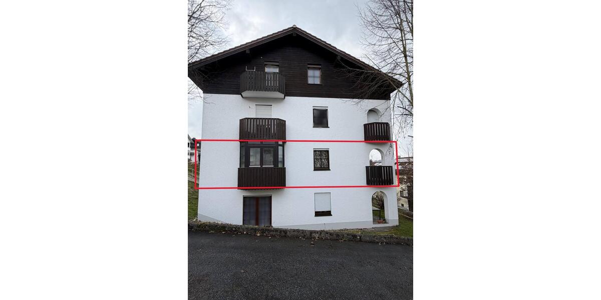 Etagenwohnung Waldkirchen - 2 Zimmer, 68 m&sup2;, 540&euro; | Angebot:25802695