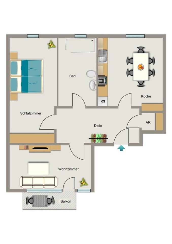 VIVAWEST modernisiert Ihre neue Wohnung. zimmer