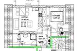 Etagenwohnung Regensburg Brandlberg-Keilberg - 2 Zimmer, 54 m&sup2;, 870&euro; | Angebot:25770124