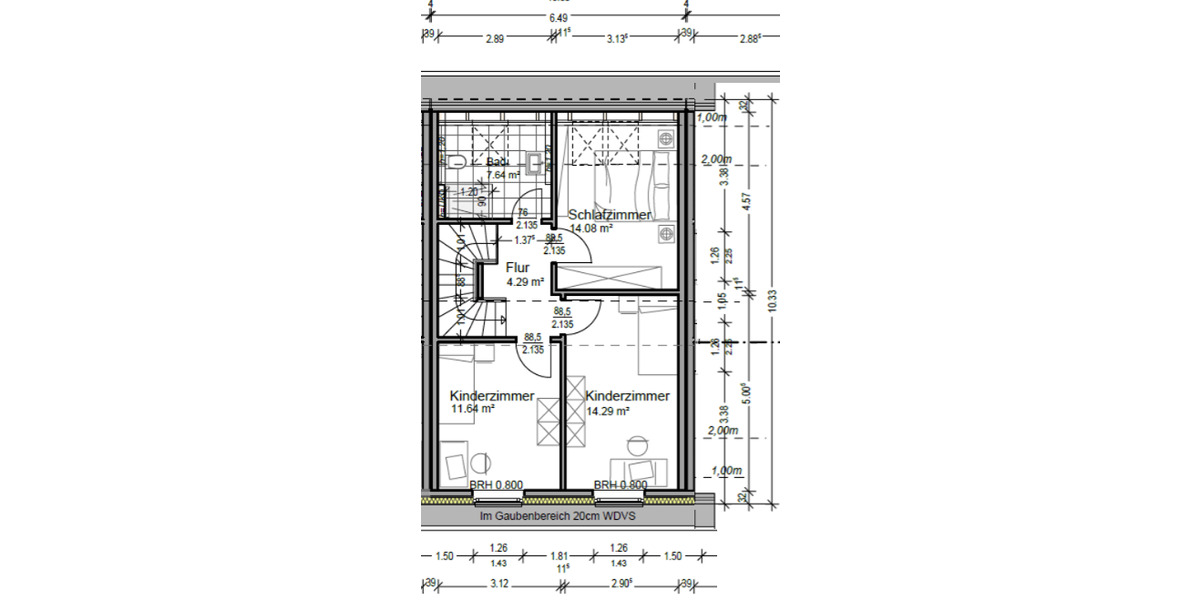 Reihenmittelhaus Schwarzenbek - 4 Zimmer, 106 m&sup2;, 1.400&euro; | Angebot:25986268