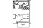Etagenwohnung Gießen Anneröder Siedlung - 1 Zimmer, 32 m&sup2;, 550&euro; | Angebot:26619774