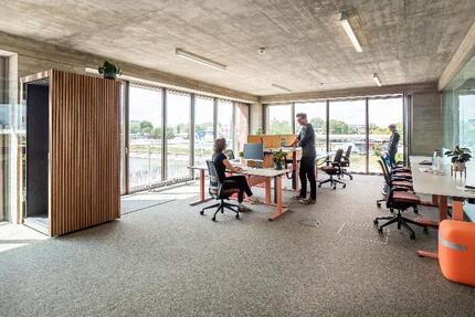 Coworking am Kanal mitten im Jungbusch - All-in-Miete zimmer