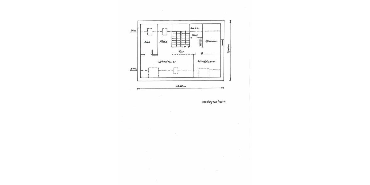 Dachgeschoßwohnung Zeitz - 3 Zimmer, 82 m&sup2;, 440&euro; | Angebot:25974887