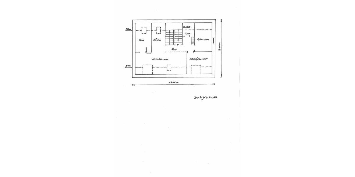 Dachgeschoßwohnung Zeitz - 3 Zimmer, 82 m&sup2;, 540&euro; | Angebot:25974887