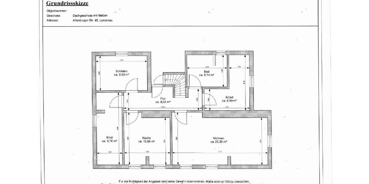 Etagenwohnung Lunzenau - 4 Zimmer, 81 m&sup2;, 430&euro; | Angebot:24940982