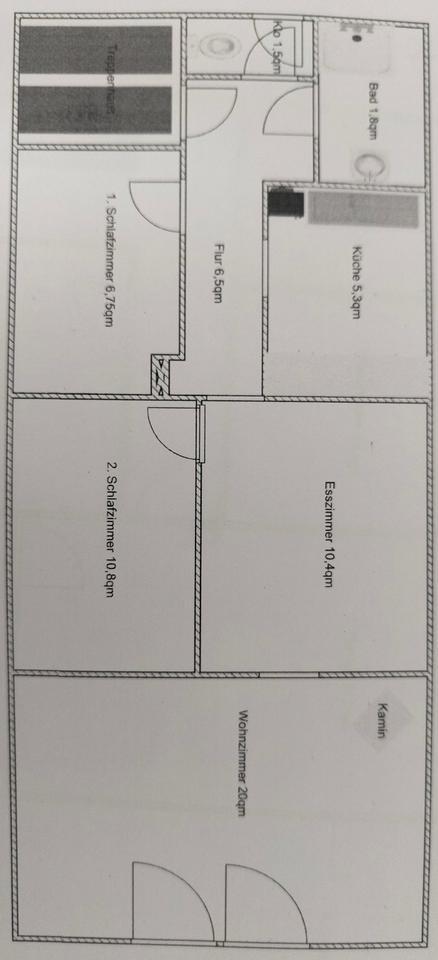 3,5 Zimmer DG Wohnung