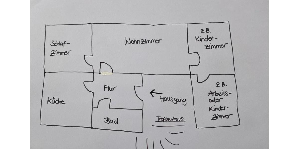 Etagenwohnung Amberg - 4 Zimmer, 77 m&sup2;, 750&euro; | Angebot:26050537