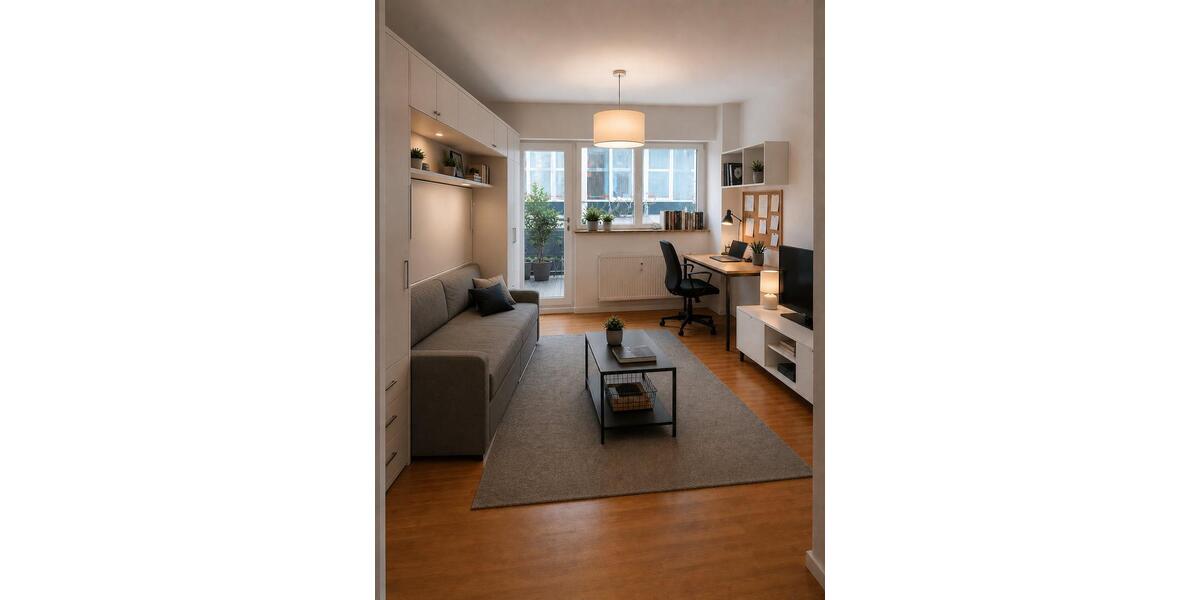 Erdgeschoßwohnung Düsseldorf Stadtbezirk 3 - 2 Zimmer, 57 m&sup2;, 1.350&euro; | Angebot:26595531