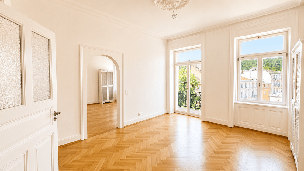 Etagenwohnung Baden-Baden Baden - 4 Zimmer, 136 m&sup2;, 2.160&euro; | Angebot:27250186