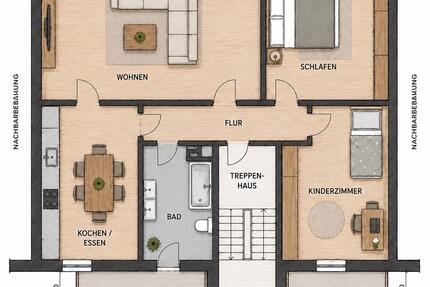 Wohnung Iserlohn - 3 Zimmer, 115 m&sup2;, 950&euro; | Angebot:26693974