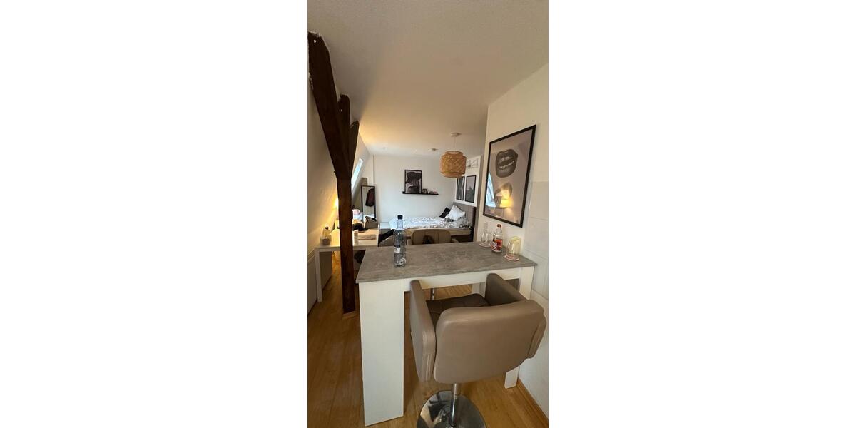 Dachgeschoßwohnung Münster Mitte-Süd - 1 Zimmer, 32 m&sup2;, 400&euro; | Angebot:26664071