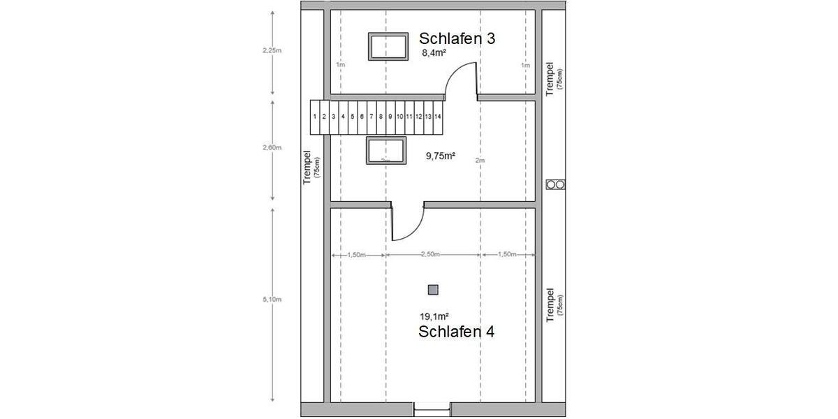 Dachgeschoßwohnung Zapfendorf - 5 Zimmer, 135 m&sup2;, 1.210&euro; | Angebot:26019917