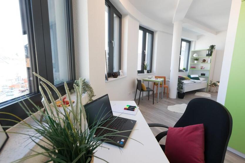 Klimatisiertes Apartment oder WG-Zimmer im Neubau